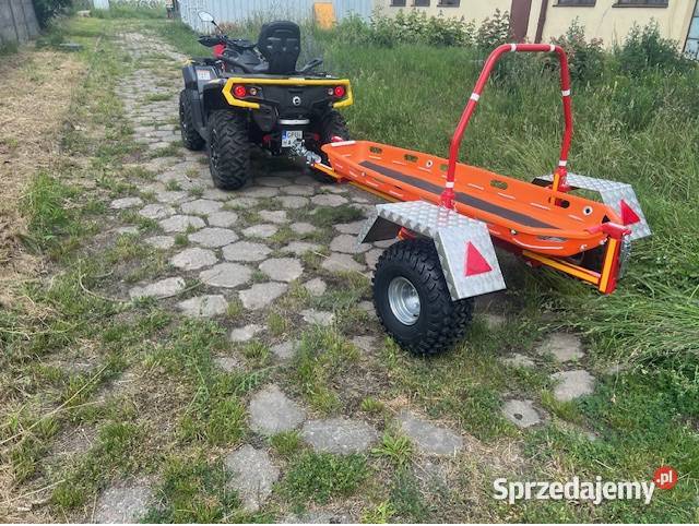Przyczepa ratownicza do Quada WOPR GOPR OSP Gdynia