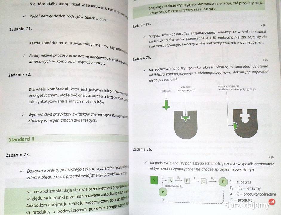 Biologia Zbiór zadań maturalnych Rozszerzony M Chełm