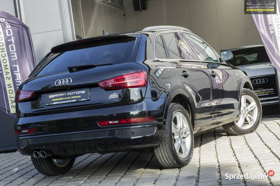 Audi Q3 Led Sline Kamera Quattro Gwarancja na I ogranicznik prędkości
