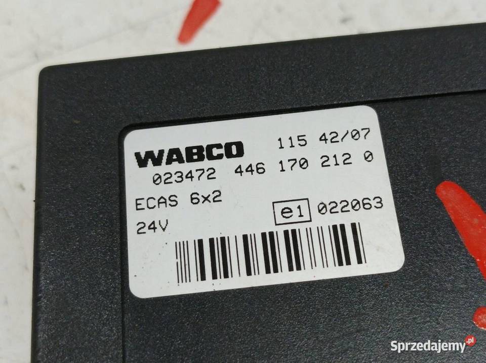 MODUŁ ECAS 6X2 24V PODUSZEK 4461702120 Iveco świętokrzyskie sprzedam
