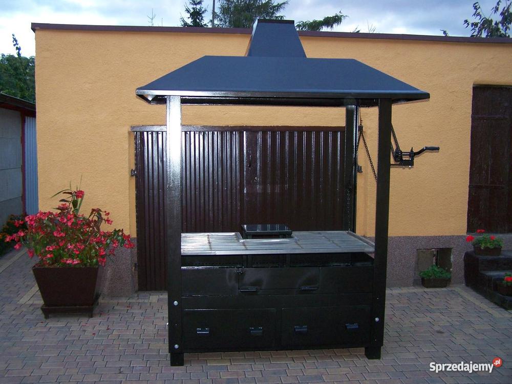 Grill gastronomiczny przemysłowy blacha 6mm Damasławek