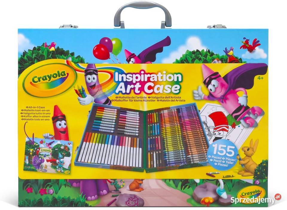 Zestaw Plastyczny Crayola w Walizce Kredki Mogilany sprzedam