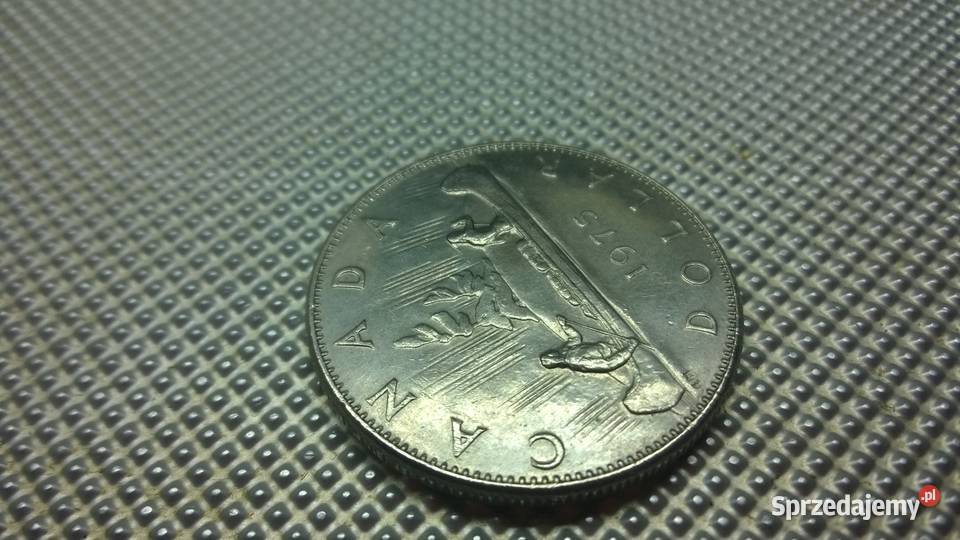 MONETA Kanada 1 dolar 1975 057 mazowieckie Warszawa