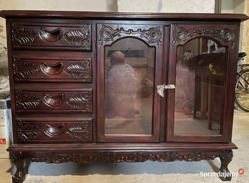 Stylowa komoda z barkiem warmińsko-mazurskie Piecki sprzedam