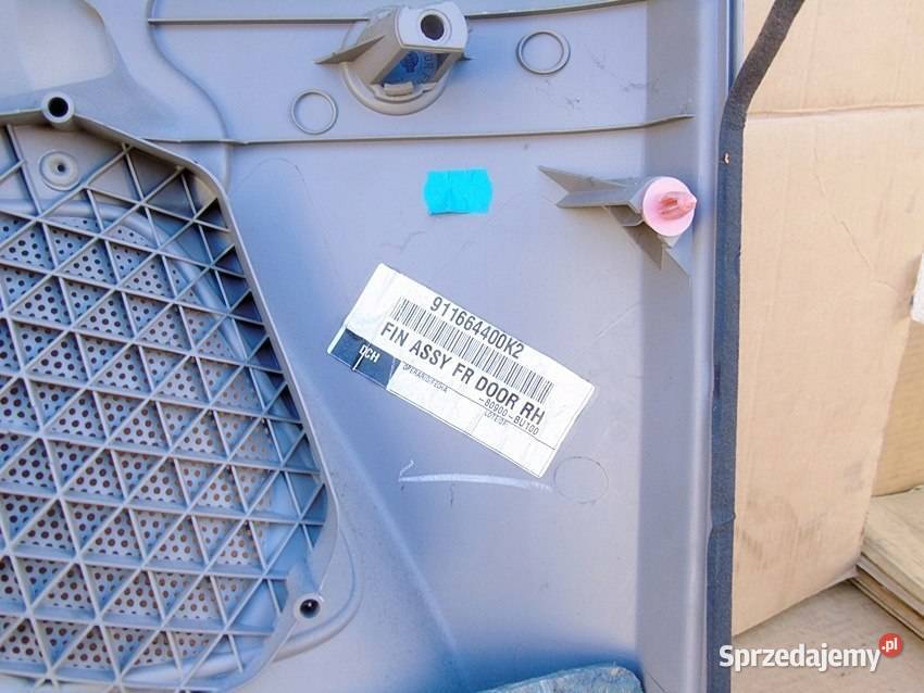 TAPICERKA BOCZEK DRZWI PRAWY PRZÓD NISSAN ALMERA Sosnowiec sprzedam