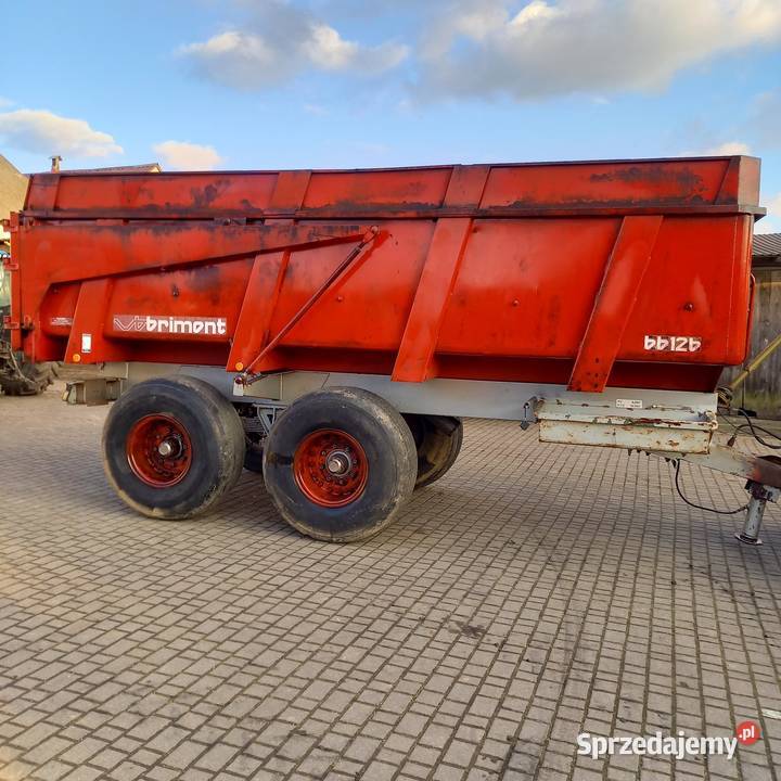 Sprzedam przyczepe skorupowa 125 t Przyczepy rolnicze Wizna