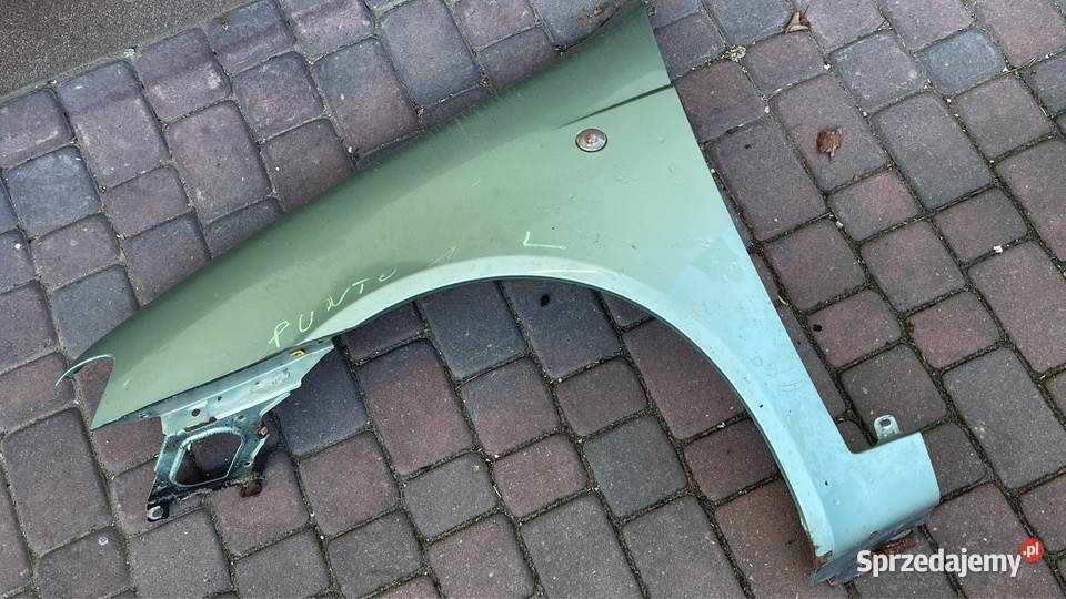 Błotnik Punto 1 lewy w stanie wielkopolskie Margonin