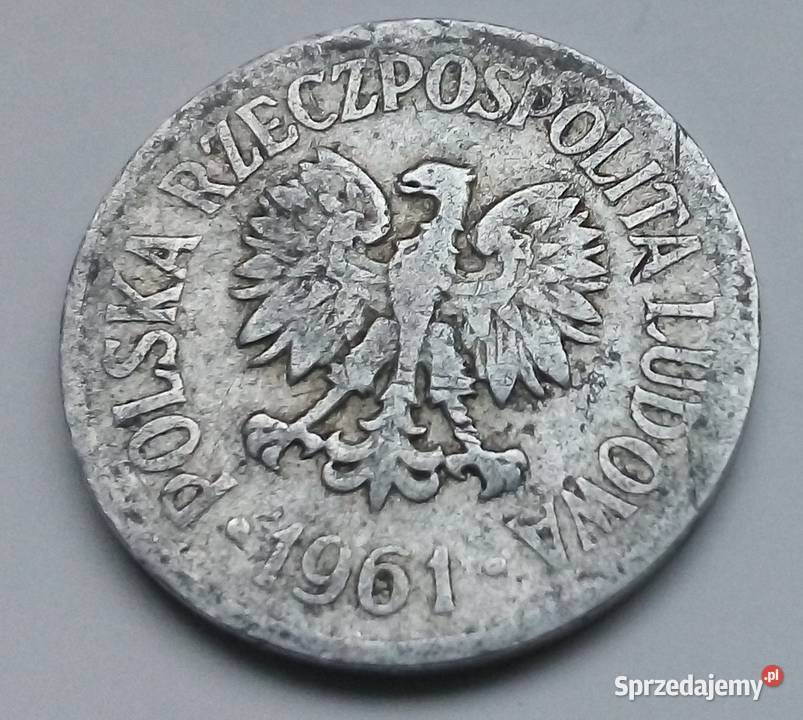 POLSKA20 GROSZY1961 r bzAL Legionowo sprzedam