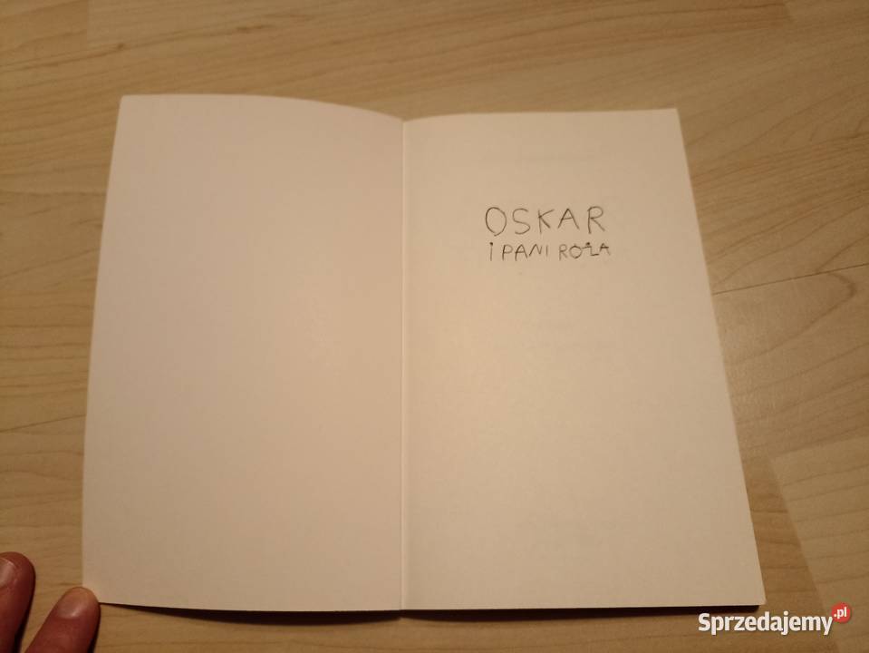 EricEmmanuel Schmitt Oskar i Pani Róża wyd Znak Kraków