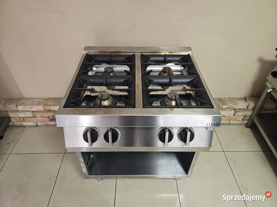 Kuchnia gazowa 4 palnikowa 800x730x900 SILKO Pszczyna