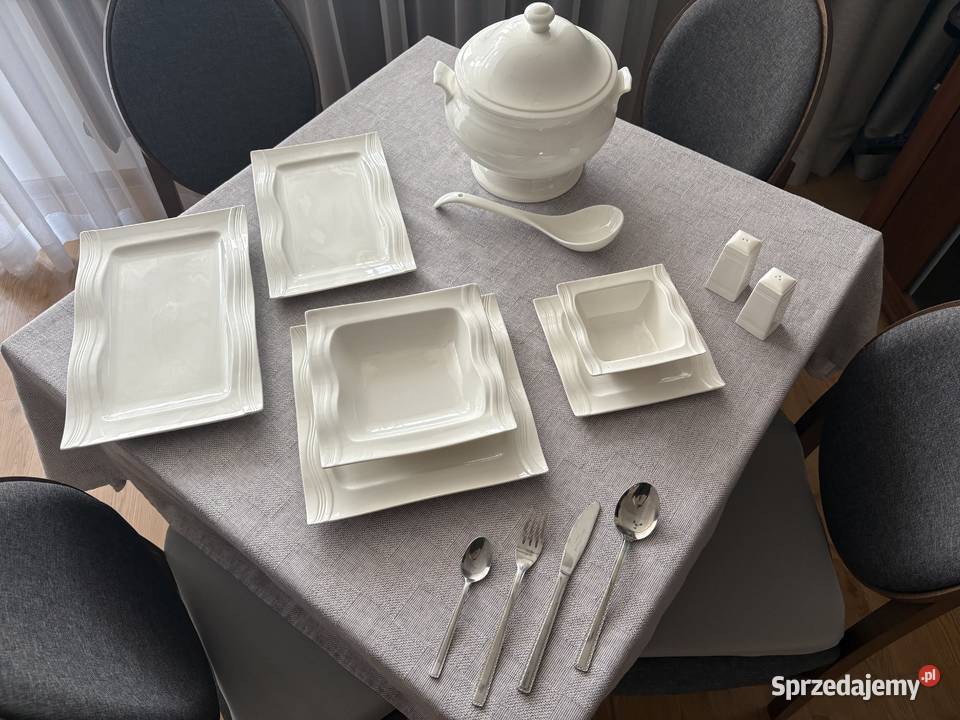 Zestaw obiadowy MALACASA Mario 28 el Porcelana Sosnowiec sprzedam