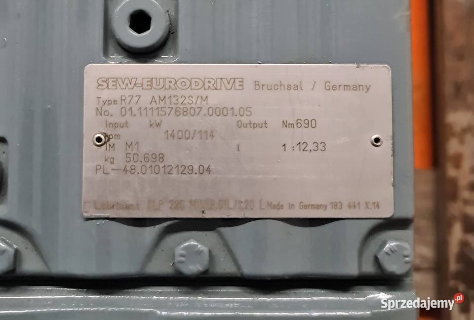 Pompa śrubowa ślimakowa żeliwna Netzsch NM063 Błonie sprzedam