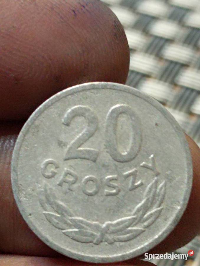 Sprzedam monete 20 groszy 1968 zzm Chełm
