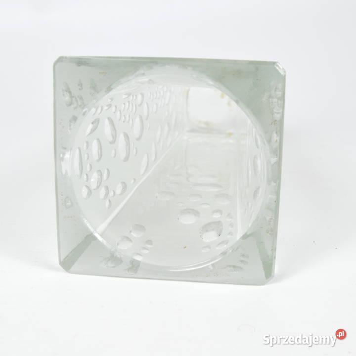 Szklany Wazon H23200 HSG Hortensja Polska lata Warszawa