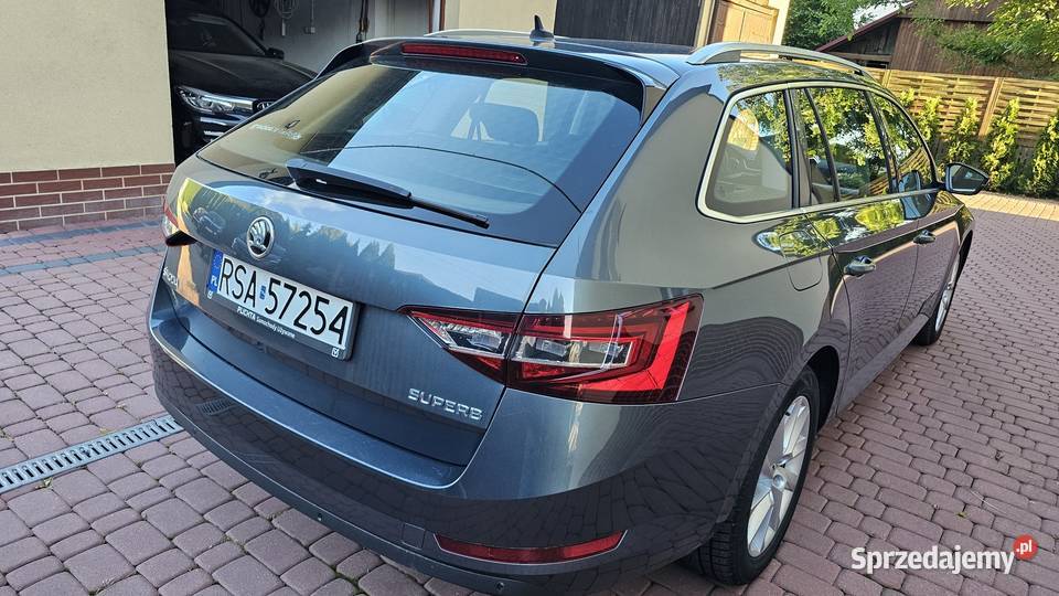 Skoda Superb III 20 TDI 190 2016r Automat DSG światła LED Zarszyn