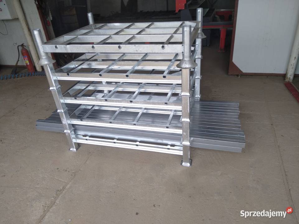 Paleta stalowa ocynkowana do transportu rur Szubin