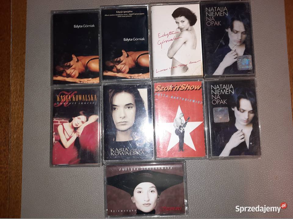 Zestaw kaset magnetofonowych polska muzyka pop Wrocław
