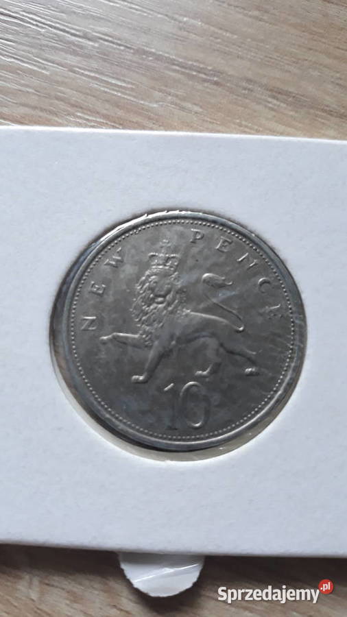 10 Pensów W Brytania 1969 r1979 r Konin