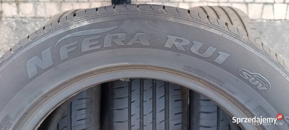 4 opony Nexen NFera Suv 22560 ZR18 100W lato 56 Samochodowe Ostrzeszów