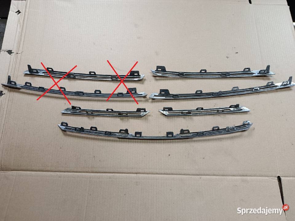 Listwy Chrom Grilla Atrapy Renault Espace V