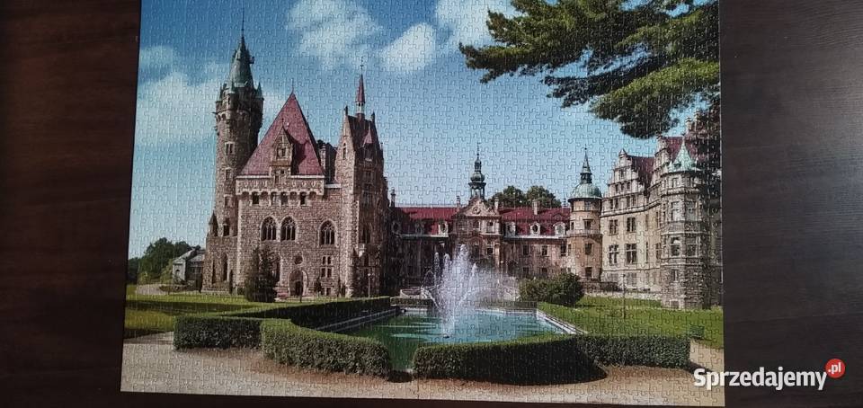puzzle ułożone 1500 elementy sprzedam