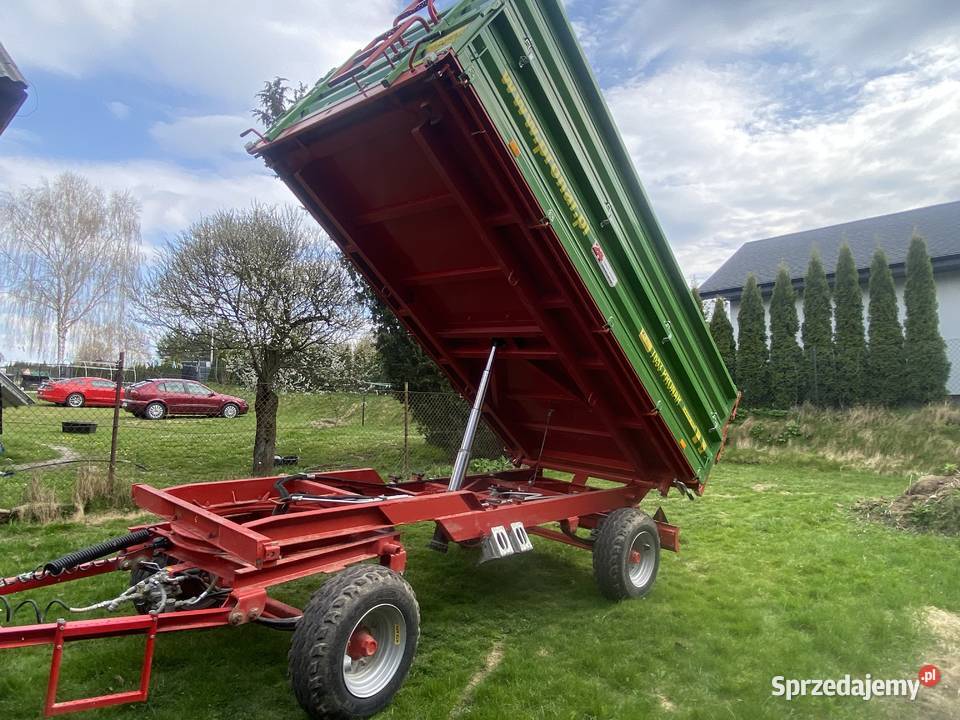 Przyczepa wywrotka PRONAR T653 stan idealny nowa sprzedam