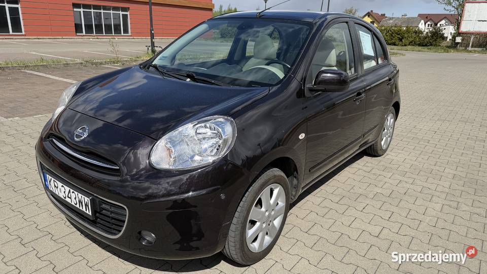 Nissan Micra 12 Tekna Premium 2011 138 670 ASO Rok produkcji 2011 Zielonka