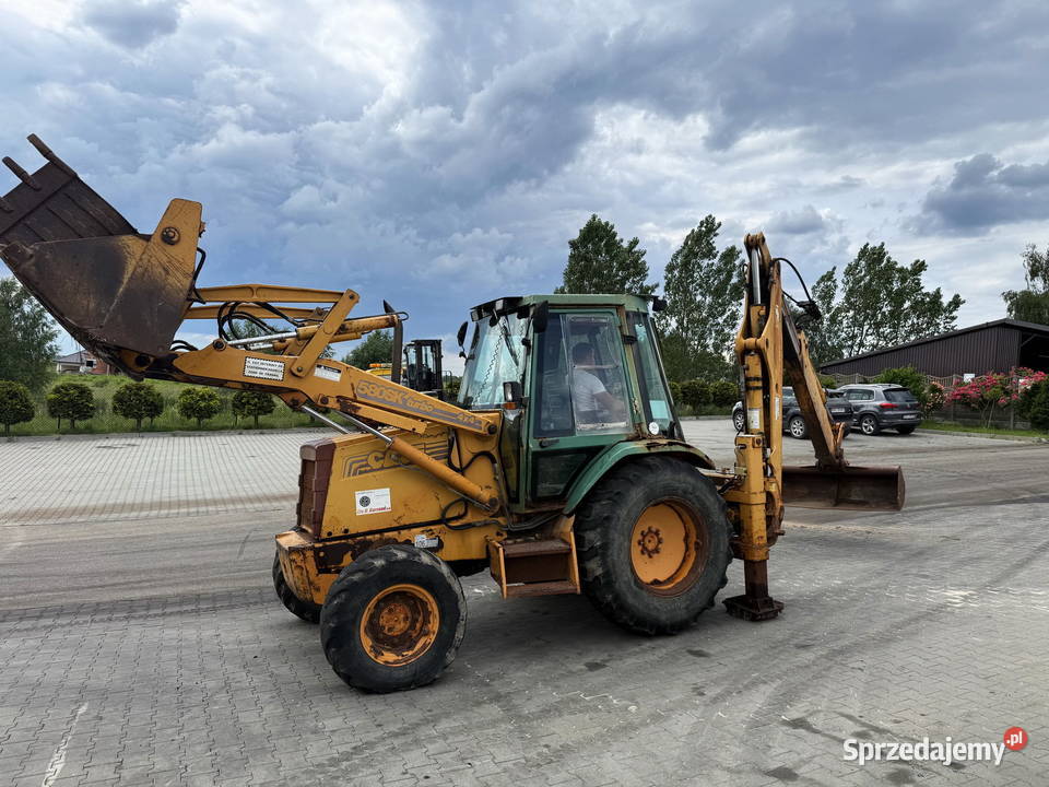 koparko ładowarka CASE 580K Turbo 4x4 napęd Działoszyn