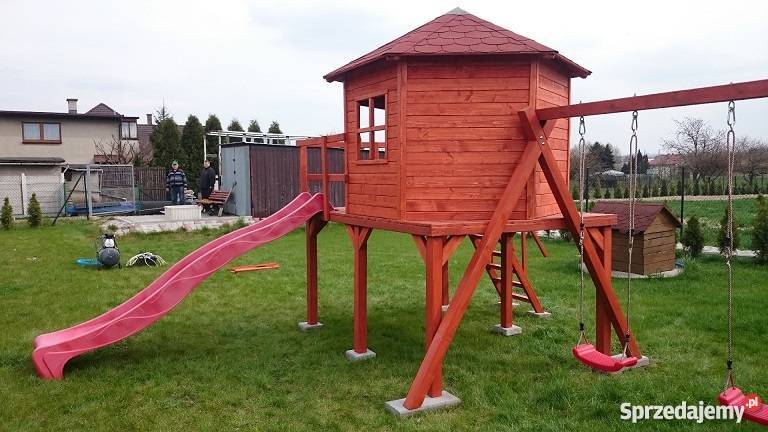 Domek dzieci Plac zabaw Łódź