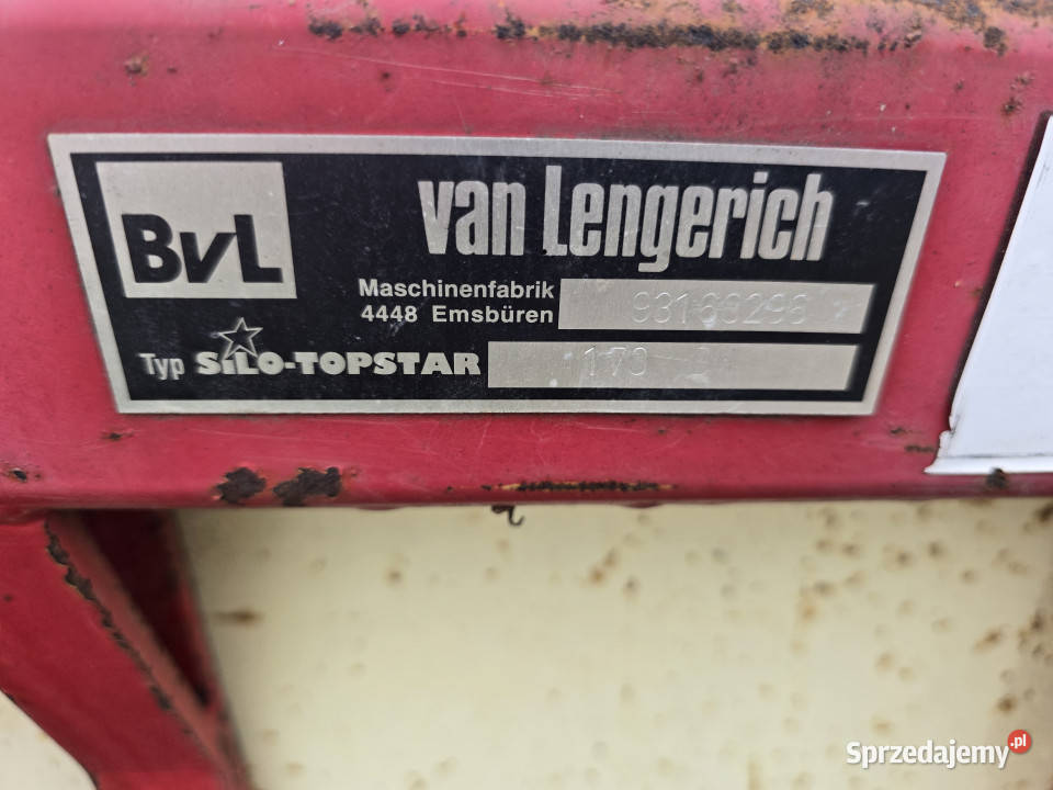 Wycinak do kiszonki BVL SILOTOPSTAR 170