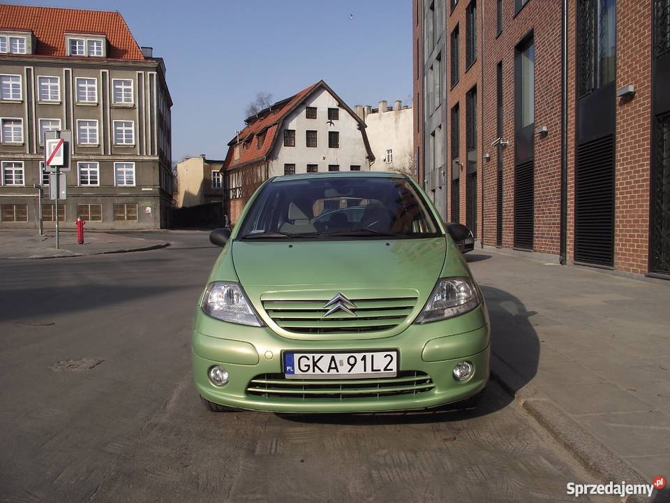 CITROEN C3 14 HDI Exclusive SOLAR welur 2005 pry ABS sprzedam