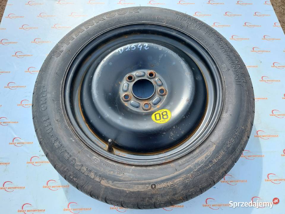 MONDEO MK4 S GALAXY MK3 koło dojazdowe 1258516 Opony i felgi Kielce