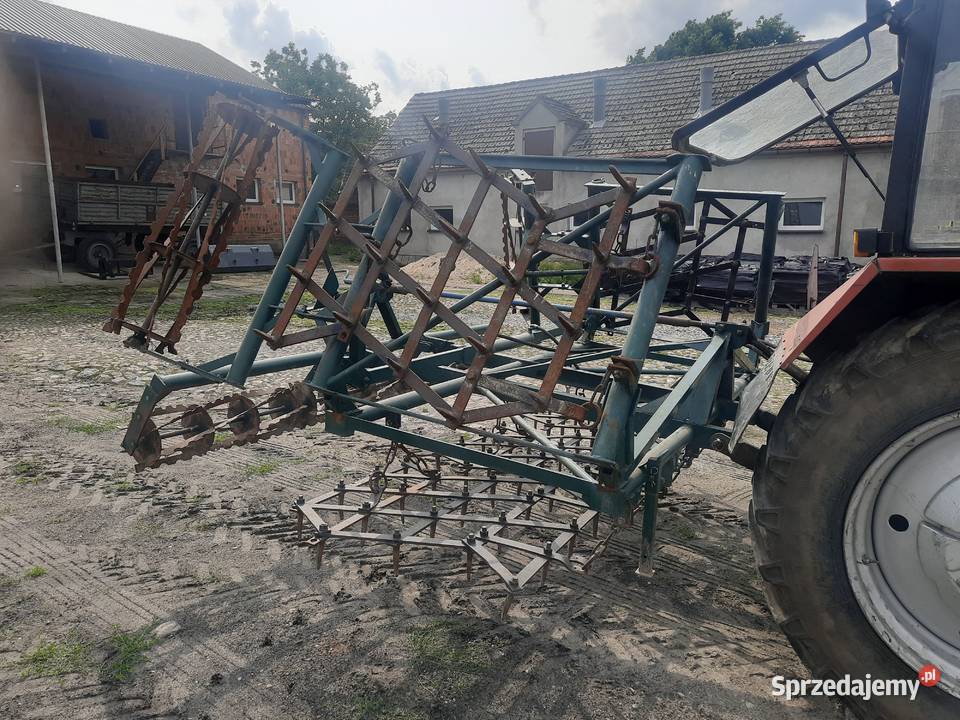 Brona polowa 5 metrów rozkładana hydraulicznie Maszyny uprawowe