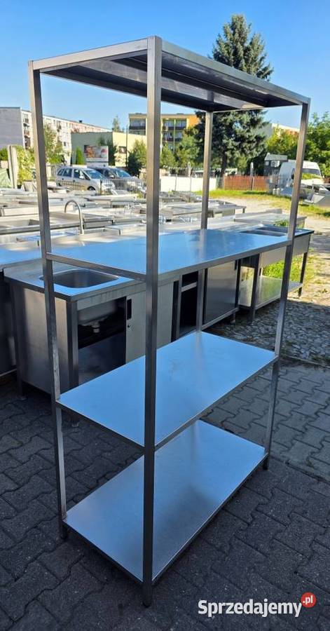 Regał Gastro Magazynowy 4 Półki 10050180 M1798 N Nowe Skalmierzyce