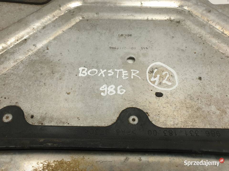 Porsche Boxster 986 25 OSŁONA SILNIKA dolna Chełm sprzedam