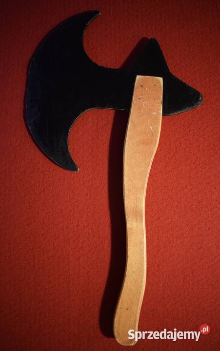 Dwa duże toporki drewniane używane Chełmno sprzedam