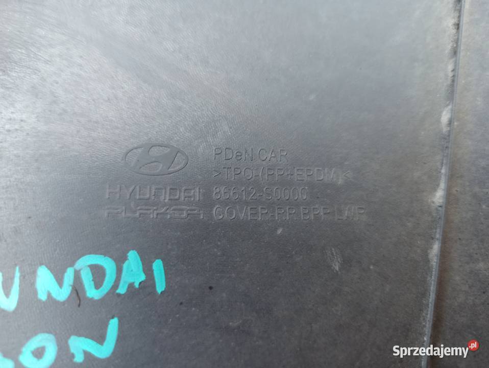 HYUNDAI I30N DOKŁADKA ZDERZAKA TYŁ DYFUZOR osobowe