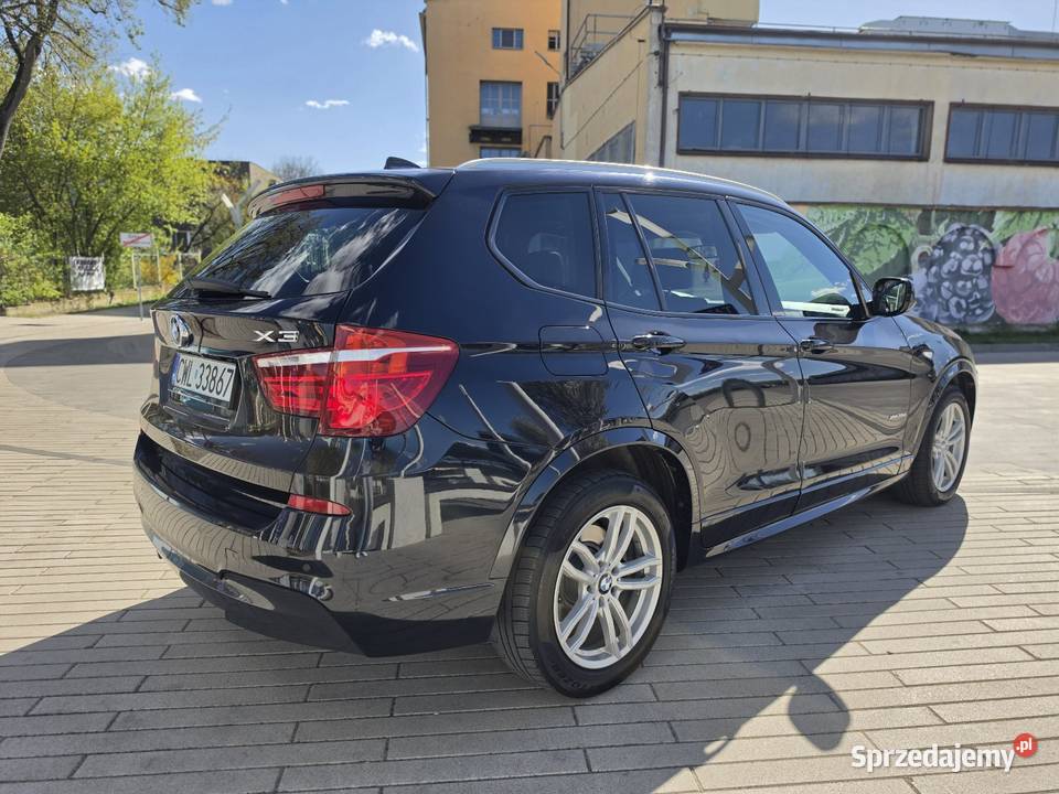 BMW X3 35d xdrive pakiet sportowy M bogato reflektory ksenonowe Włocławek