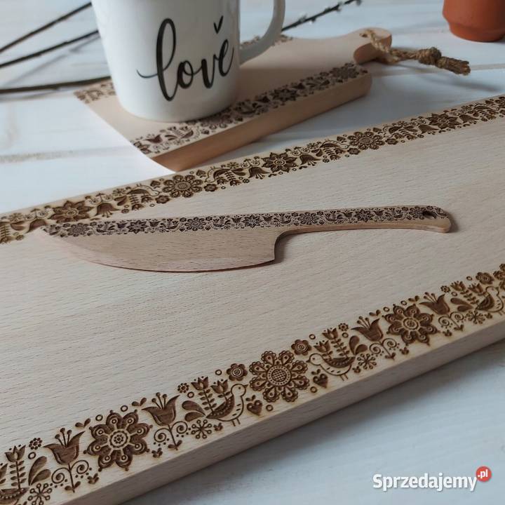 Zestaw Desek Do Serwowania Długa Deska 65 w Tworkowa