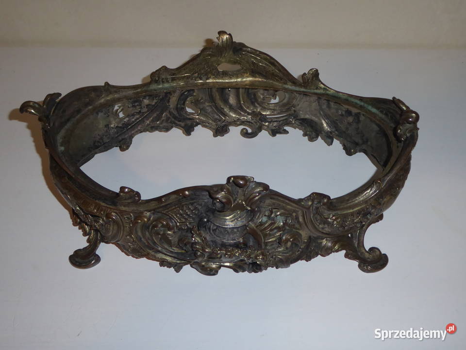 Antyczna ŻARDINIERA z brązu 42 styl Rokoko Wrocław