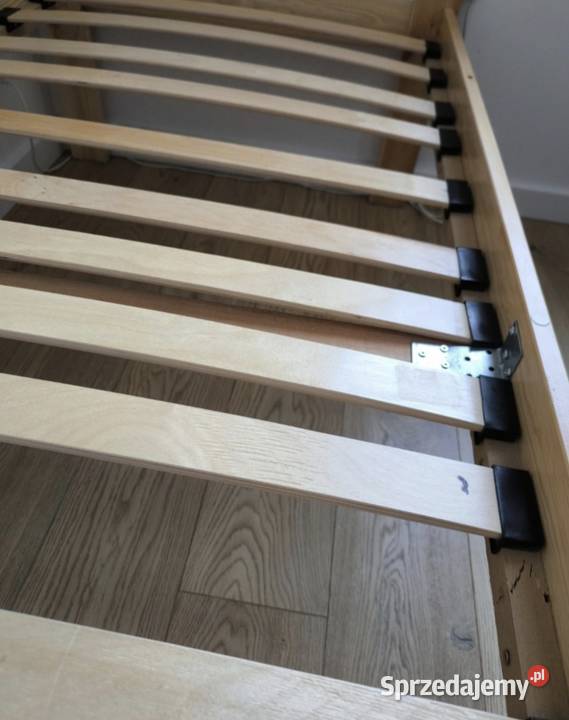 Drewniane łóżko dziecięce sosna 80x190 dolnośląskie Pęgów sprzedam