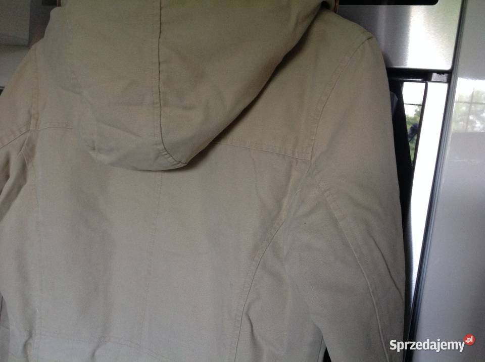 Parka Kurtka z Kapturem Damska SM camel Nowa Sól
