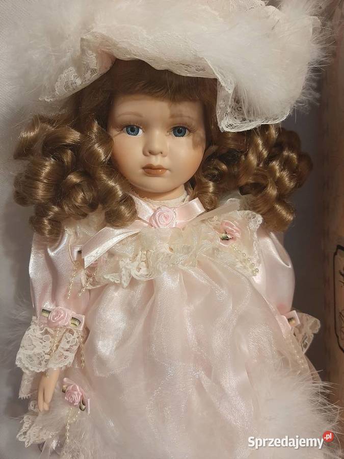 Piękna porcelanowa kolekcjonerska lalka Leonardo Inowrocław sprzedam