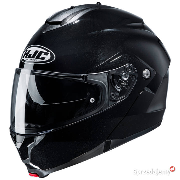 Szczękowy kask motocyklowy HJC C91 Blenda Czarny Trzciel
