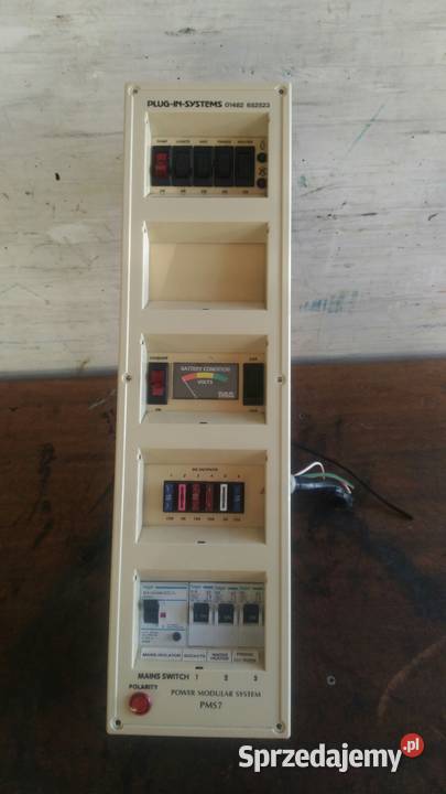 Panelrozdzielenia do przyczepy kempingowej Skokowa