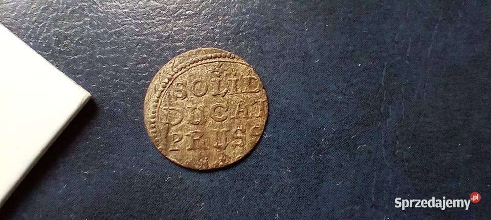 Stare monety 1 szyling 1658 Niemcy srebro podkarpackie Lesko