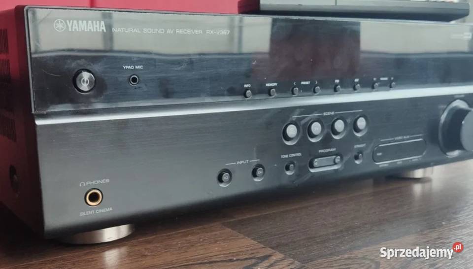 Yamaha RX V367 51 HDMI pilot sprawny 550 do neg Amplitunery Łódź