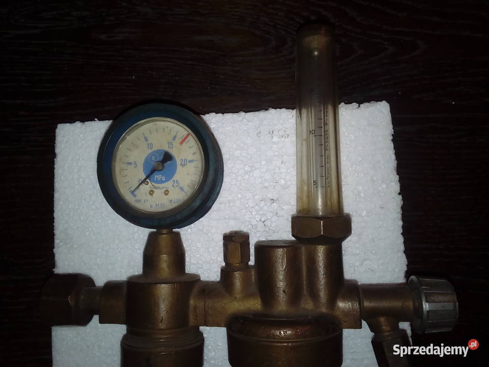 Reduktor dwustopniowy z rotametrem do CO2 argonu Kraków