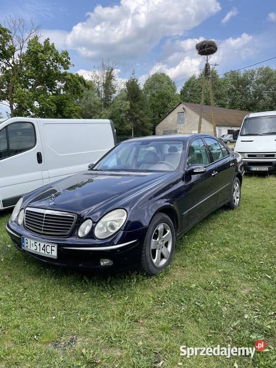 MercedesBenz e280 CDI w211 30 v6 4matic elektrochrom. lusterka boczne podlaskie Białystok sprzedam