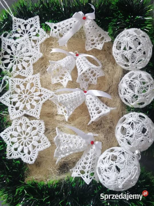 Zestaw 12 sztuk bombek na choinkę Ozdoby